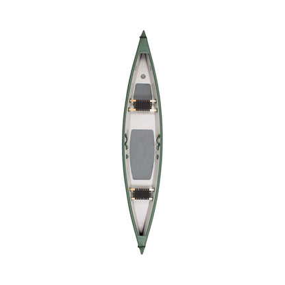 Sea Eagle 3-People TC16 High Pressure All Drop Stitch Inflatable Travel Canoe 16FT