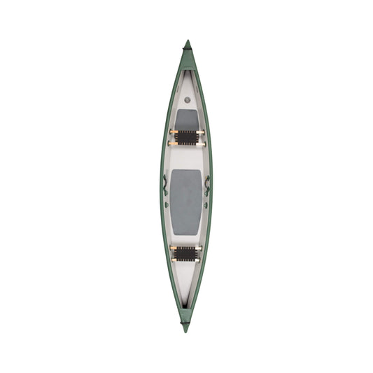 Sea Eagle 3-People TC16 High Pressure All Drop Stitch Inflatable Travel Canoe 16FT