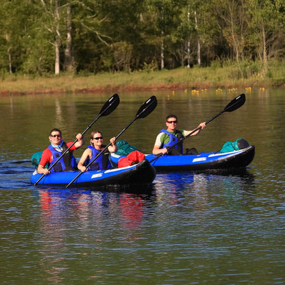 Sea Eagle 380X Explorer 3-Person Inflatable Kayak with Large Removable Rear Center Skeg