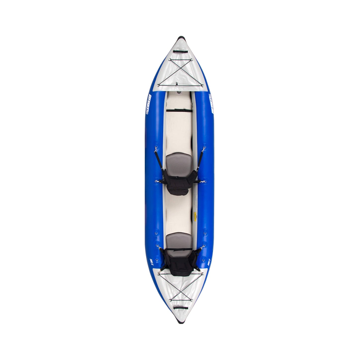 Sea Eagle 380X Explorer 3-Person Inflatable Kayak with Large Removable Rear Center Skeg