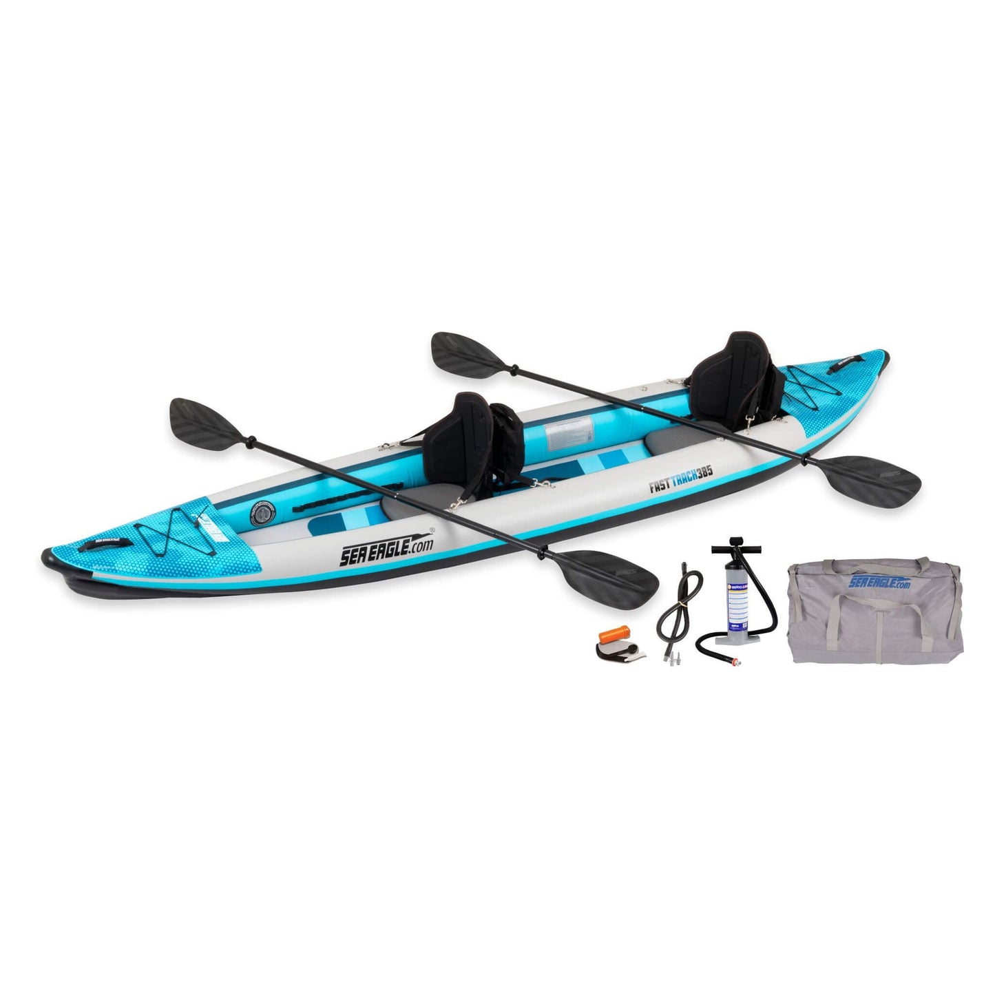 Sea Eagle 385FT FastTrack 2-Person V-Bottom Inflatable Kayak 12FT