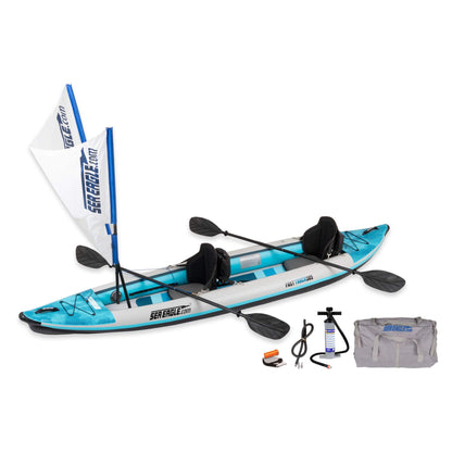 Sea Eagle 385FT FastTrack 2-Person V-Bottom Inflatable Kayak 12FT