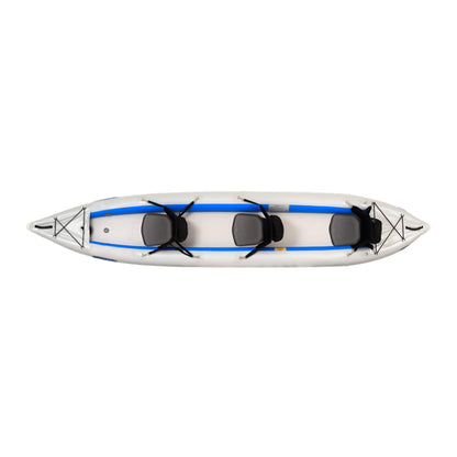 Sea Eagle 465FT FastTrack 3-Person UltraLight Weight Inflatable Kayak 15FT
