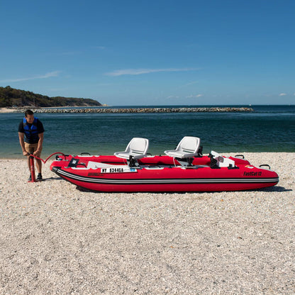 Sea Eagle Boats FastCat12™ Catamaran Inflatable Boat 13FT