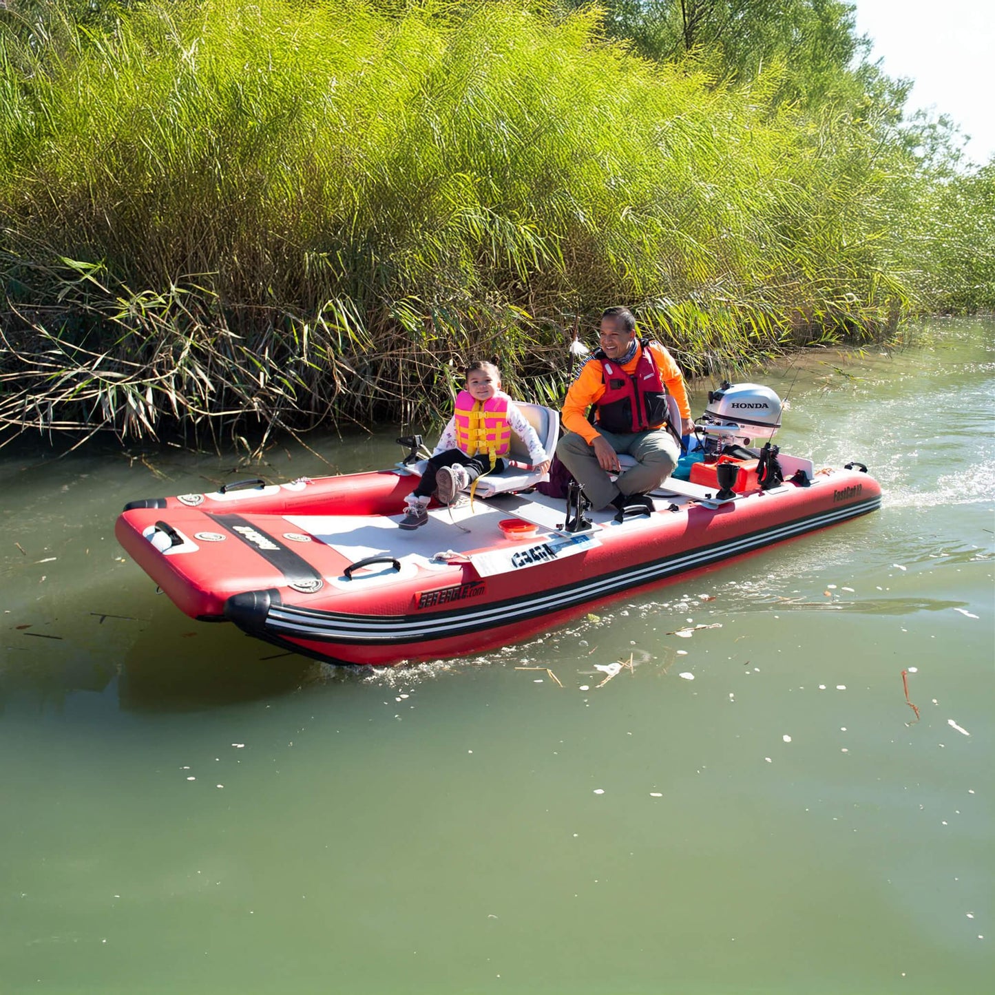 Sea Eagle Boats FastCat12™ Catamaran Inflatable Boat 13FT