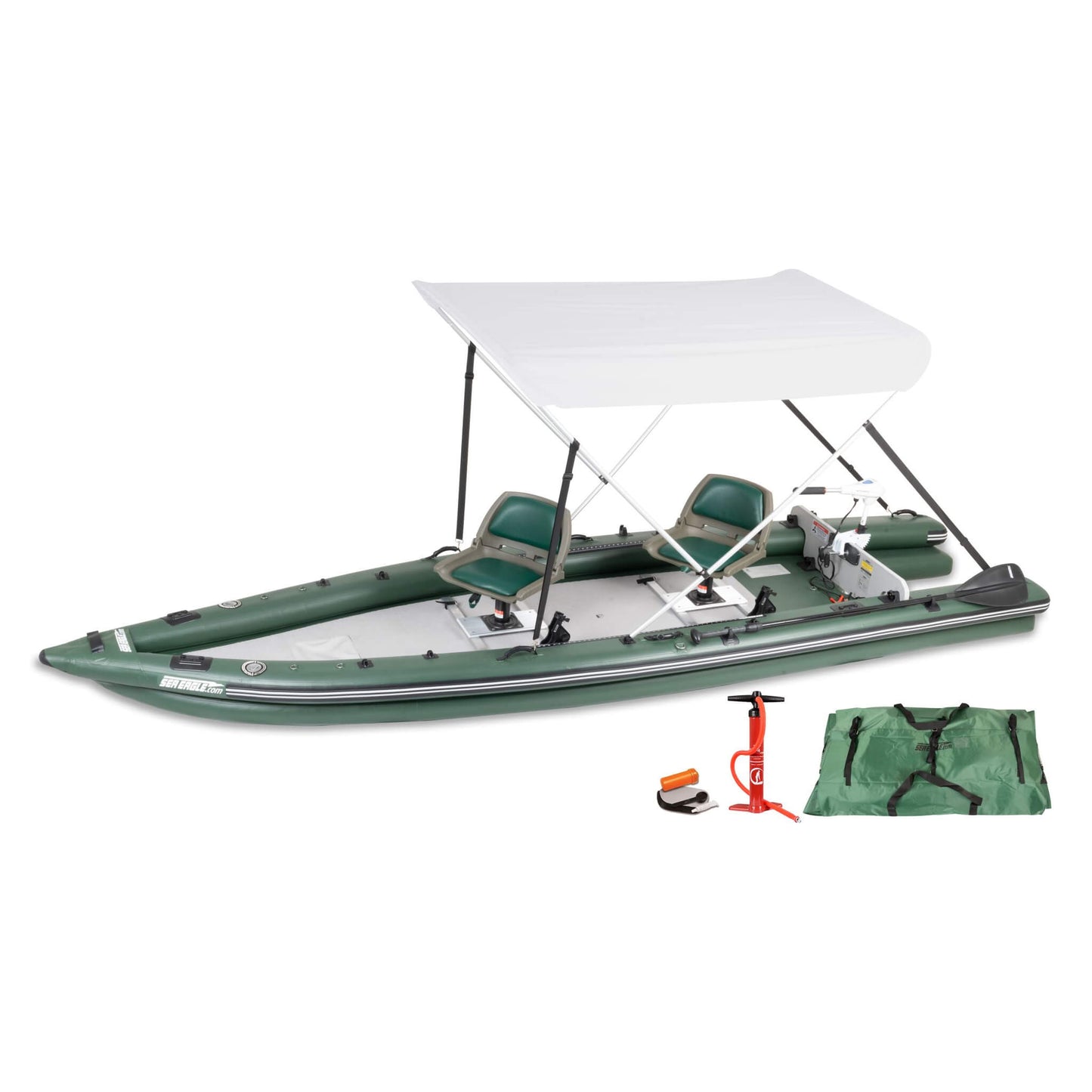 Sea Eagle Boats FSK16 FishSkiff™ Inflatable Fishing Boat 16FT