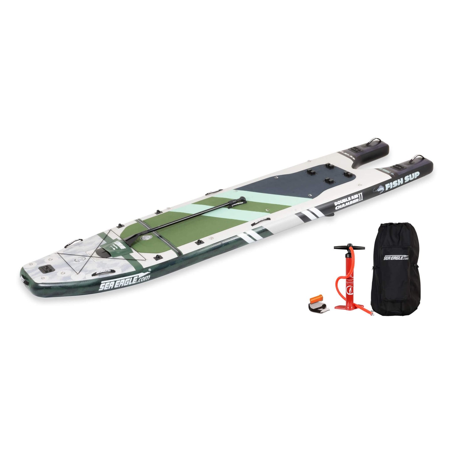 Sea Eagle FS1210 FishSUP 1-Person Inflatable Fishing Stand-Up Paddleboard