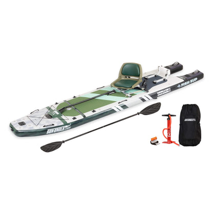 Sea Eagle FS1210 FishSUP 1-Person Inflatable Fishing Stand-Up Paddleboard