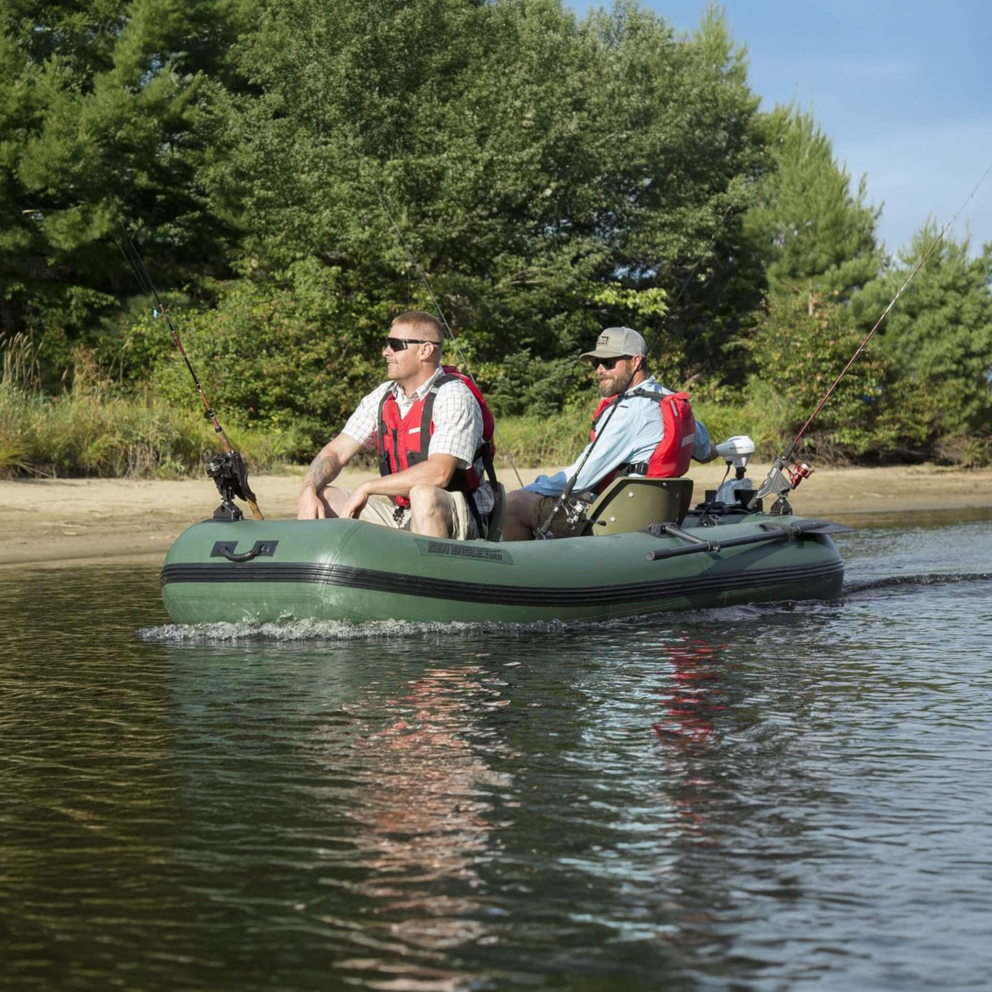 Sea Eagle STS10 Stealth Stalker Frameless Inflatable Fishing Boat 10FT