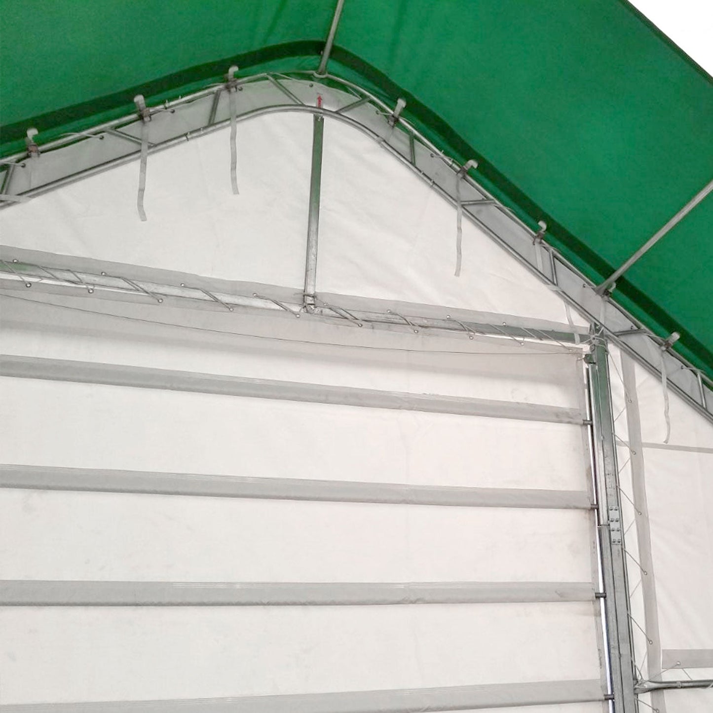 W 30FT x L 40FT x H 20FT Double Truss Storage Shelter