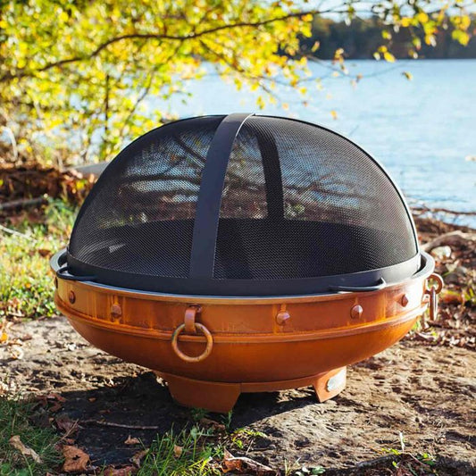 34.5" Fire Pit Spark Guard