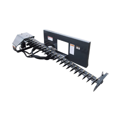 Heavy-Duty 72-Inch Sickle Bar Mower Skid Steer Loader Attachment