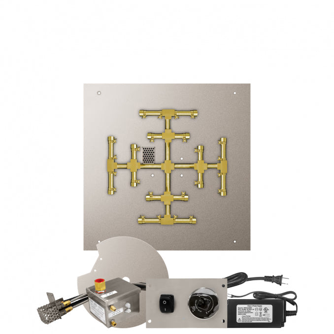 Pro-Series Square Flat Snowflake Burner Systems AWS