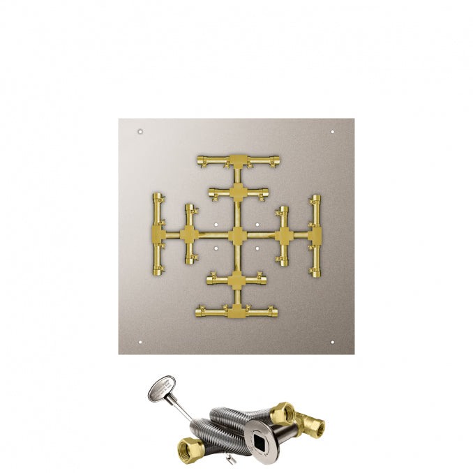 Pro-Series Square Flat Snowflake Burner Systems MT