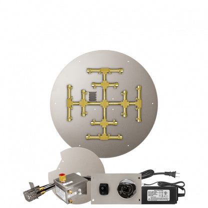Pro-Series Round Flat Snowflake Burner Systems AWS