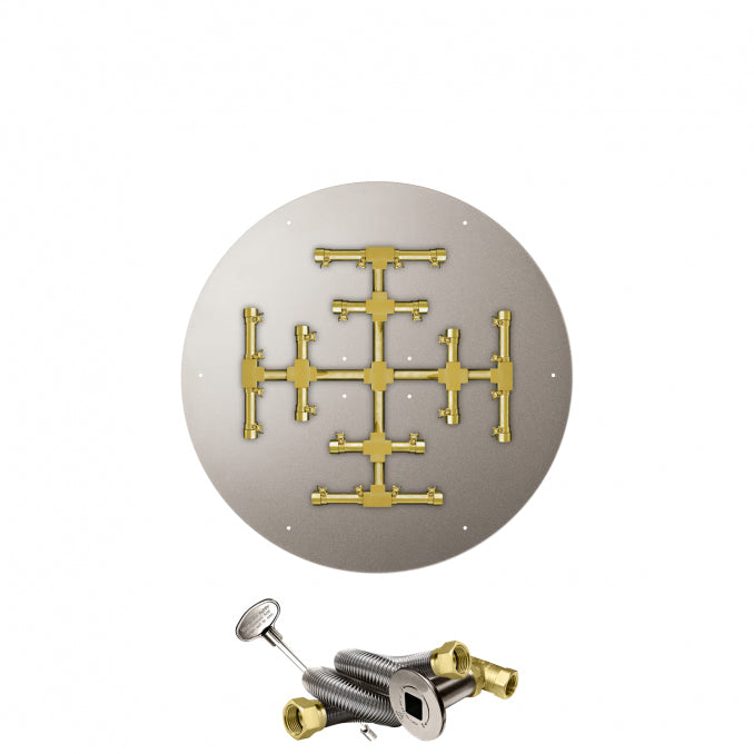 Pro-Series Round Flat Snowflake Burner Systems MT