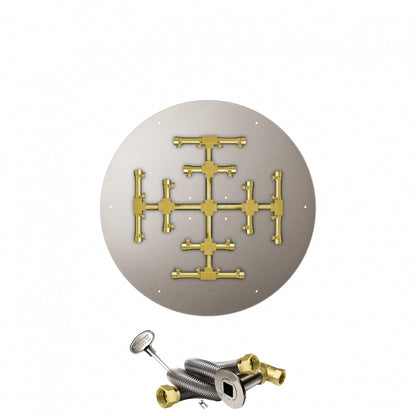 Pro-Series Round Flat Snowflake Burner Systems MT
