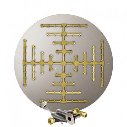 Pro-Series Round Flat Snowflake Burner Systems MT