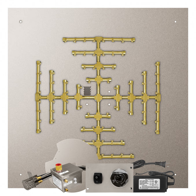 Pro-Series Square Flat Snowflake Burner Systems AWS