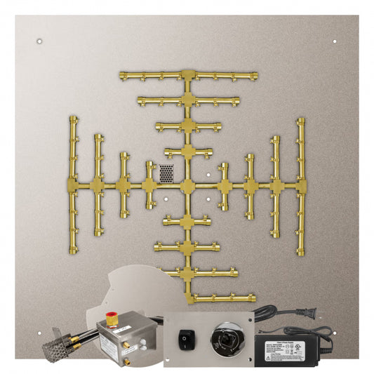 Pro-Series Square Flat Snowflake Burner Systems AWS