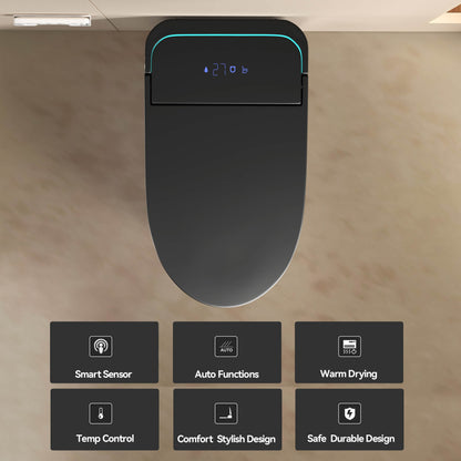 Nuvia Smart One-Piece Bidet Toilet with Auto Open/Close Seat and Dryer