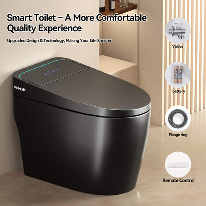 Nuvia Smart One-Piece Bidet Toilet with Auto Open/Close Seat and Dryer