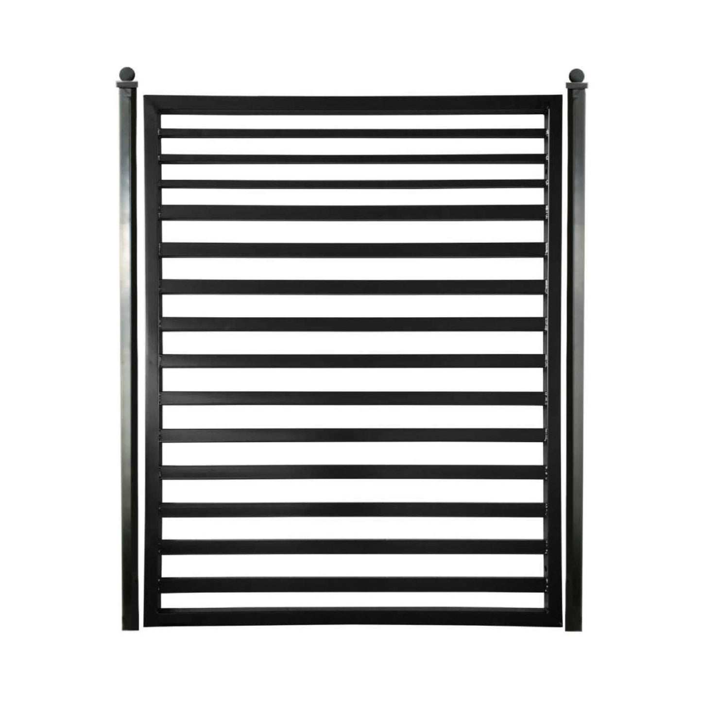 5FT Heavy-Duty Sofia Powder-Coated Galvanized Steel Pedestrian Gate