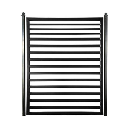 5FT Heavy-Duty Sofia Powder-Coated Galvanized Steel Pedestrian Gate