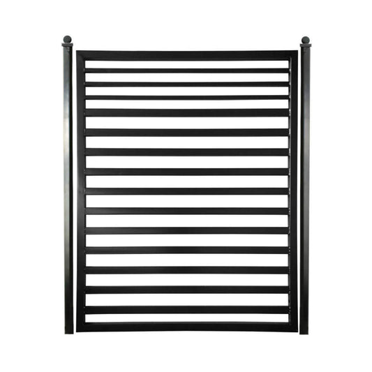 5FT Heavy-Duty Sofia Powder-Coated Galvanized Steel Pedestrian Gate