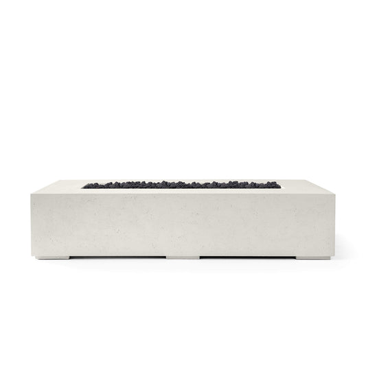 Sonoma 56" Rectangle Concrete Fire Pit - Electronic Ignition 120VAC