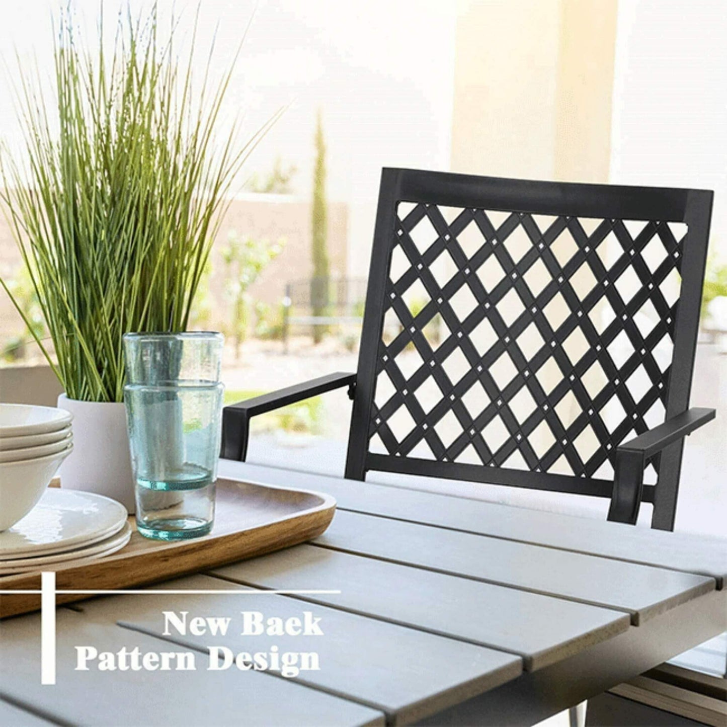 Sophia & William Outdoor Gas Fire Pit Table Set W/ Cushioned Swivel Dining Chairs 5PCS