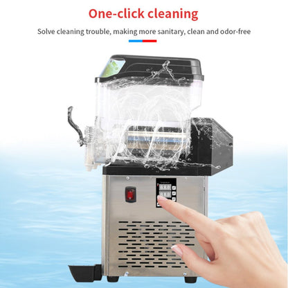 Premium Commercial Stainless Steel Slushy Machine With Triple Tank Advance Cooling 45L