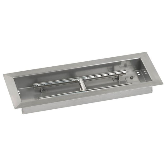 Rectangular Drop-In Pan & Burner- Stainless Steel