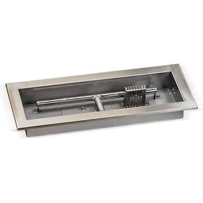 Rectangular Stainless Steel Drop-In Pan with Electronic Ignition System Kit, CSA Certified - Bundle