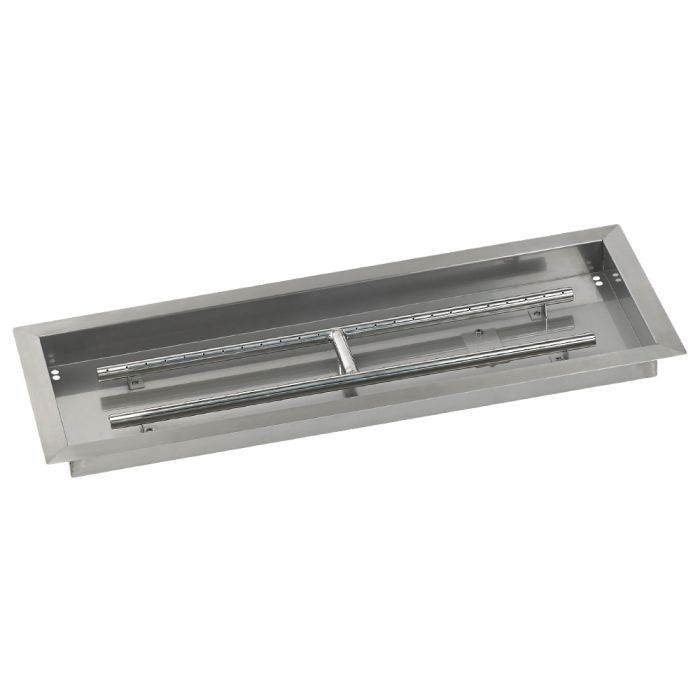 Rectangular Drop-In Pan & Burner- Stainless Steel