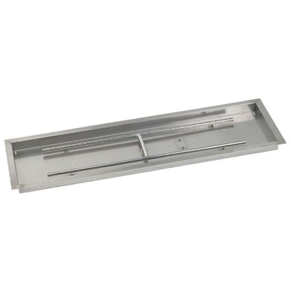 Rectangular Drop-In Pan & Burner- Stainless Steel