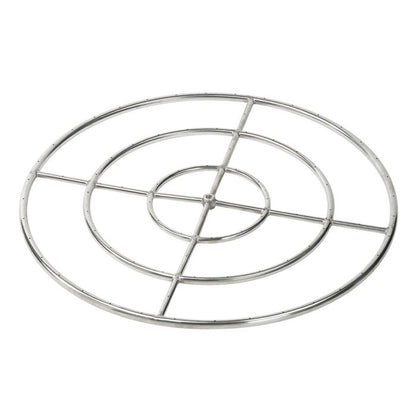 Round Fire Pit Burner - Stainless Steel