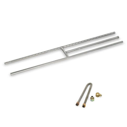 H Burner - Stainless Steel