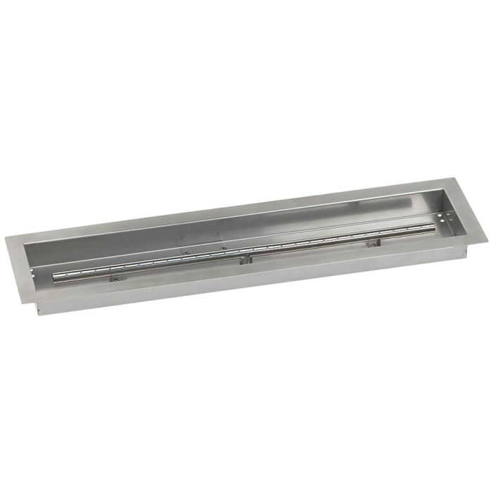 Linear Drop-In Pan & Burner - Stainless Steel