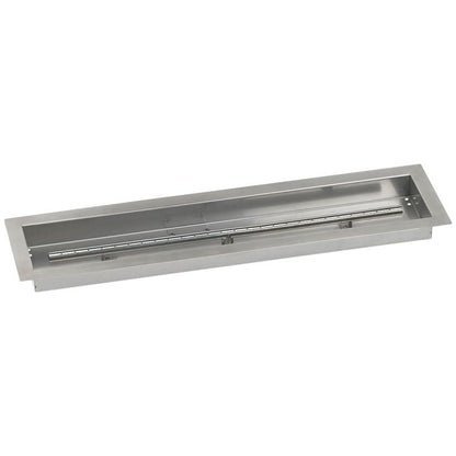 Linear Drop-In Pan & Burner - Stainless Steel