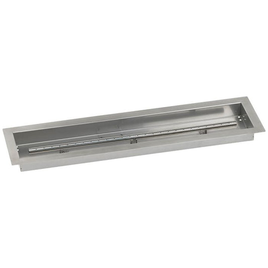 Linear Drop-In Pan & Burner - Stainless Steel