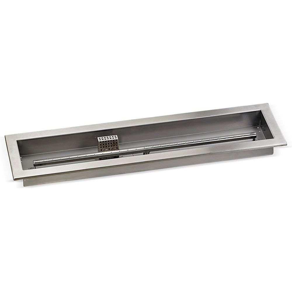 Linear Stainless Steel Drop-In Pan with Electronic Ignition System Kit, CSA Certified - Bundle