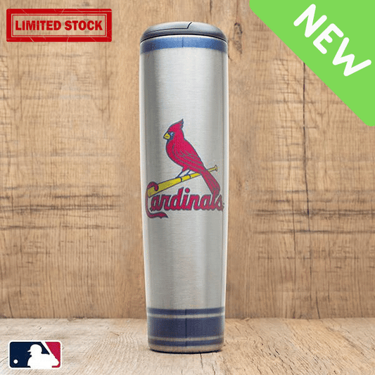 St. Louis Cardinals Metal Dugout Mug | Stainless Steel Baseball Bat Mug