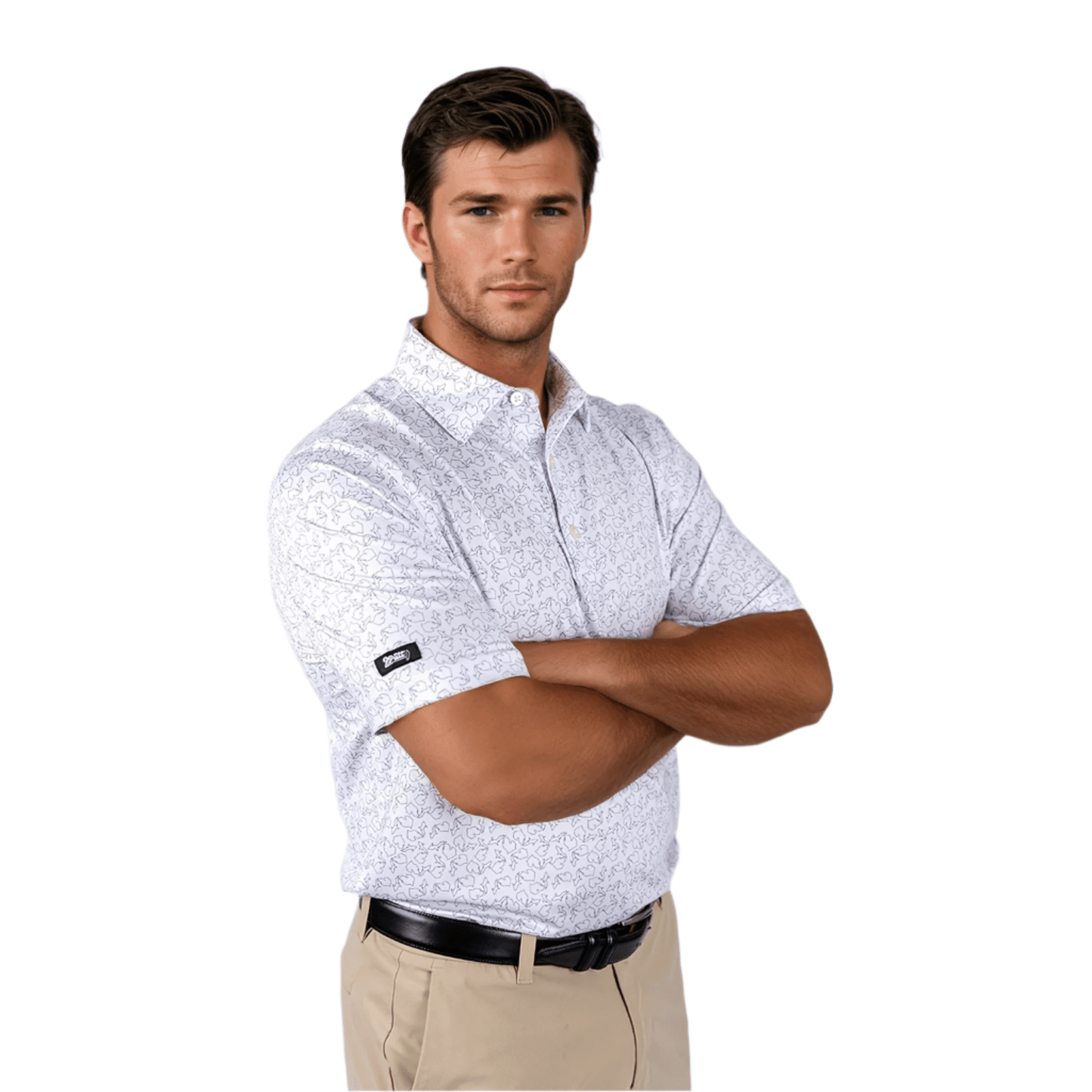 State of Michigan Men's Polo
