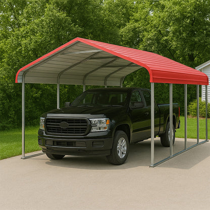 Classic Steel Carport 12FT x 20FT