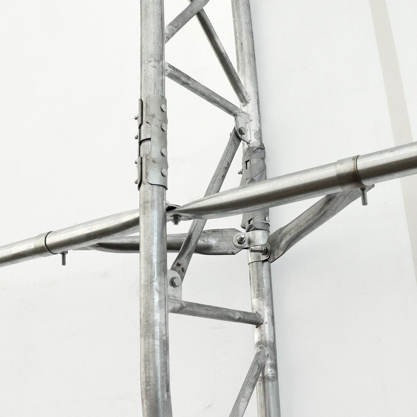 W 40FT x L 80FT x H 21FT Double Truss Storage Shelter, 8' Truss Spacing