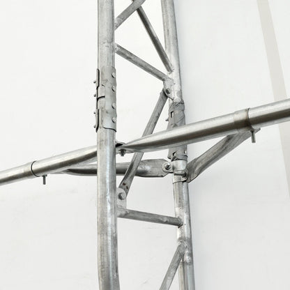 W 40FT x L 80FT x H 21FT Double Truss Storage Shelter, 8' Truss Spacing