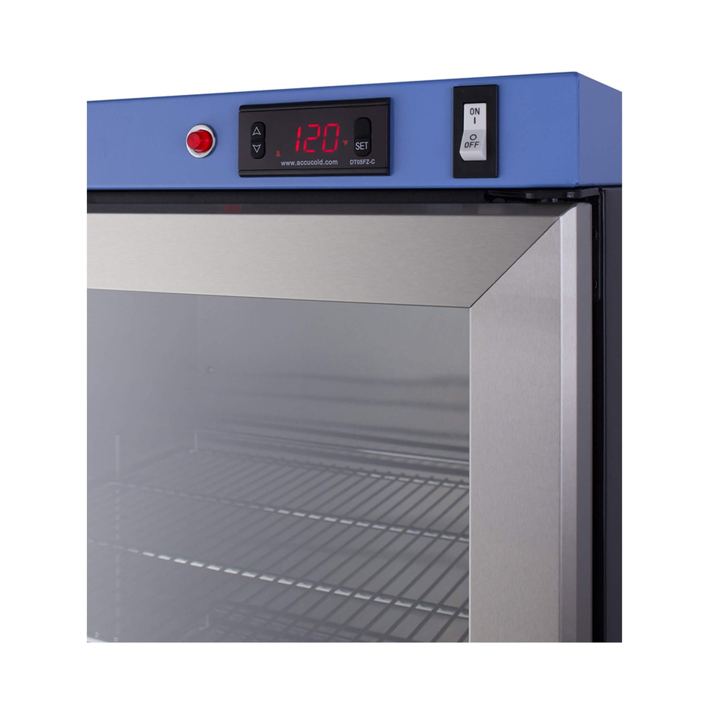 Summit 24‑Inch Wide 10.6 Cu Ft Passive‑Heat Blanket Warmer With Glass Door & Digital Thermostat