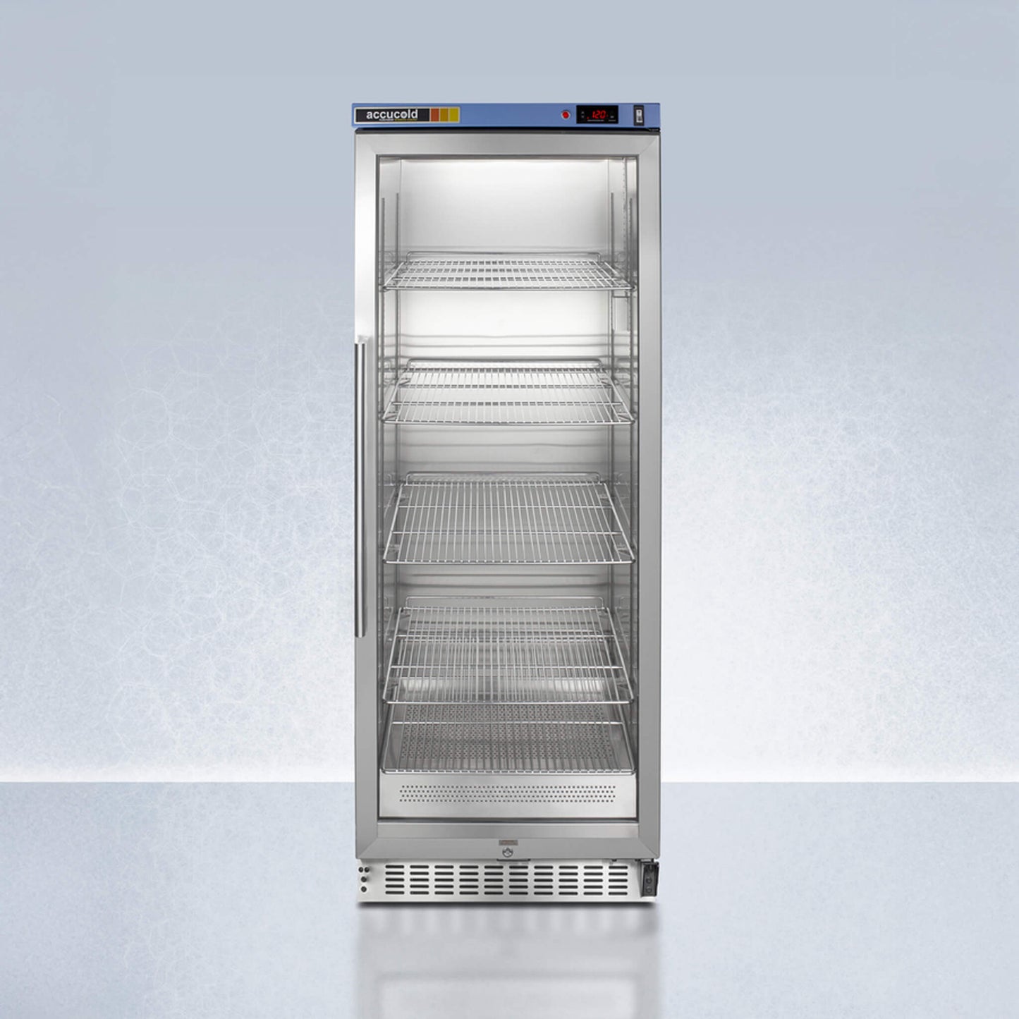 Summit 24‑Inch Wide 10.6 Cu Ft Passive‑Heat Blanket Warmer With Glass Door & Digital Thermostat