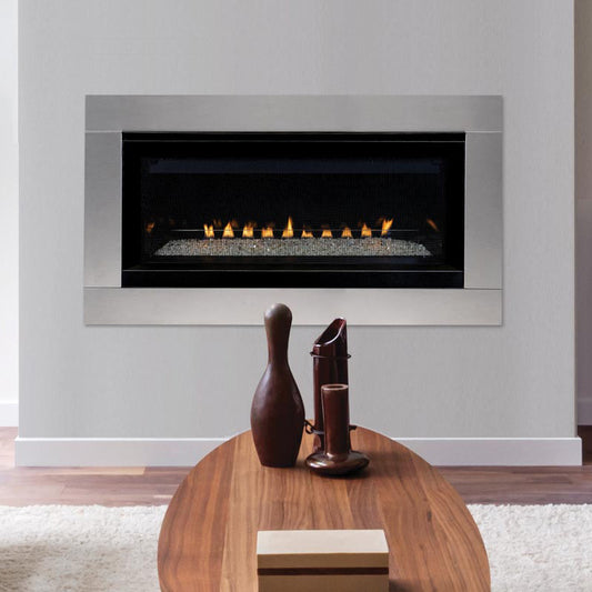 VRL3000 Series 55" Linear Vent Free Fireplace - Electronic Ignition NG